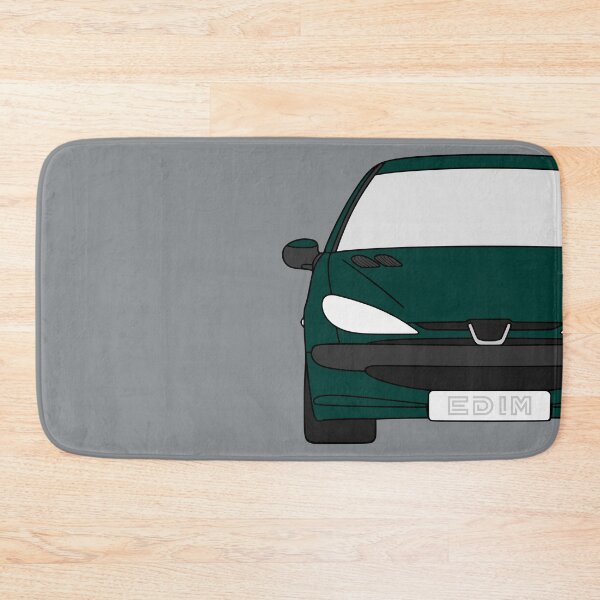 Item preview, Peugeot 206 front bottle green color designed and sold by EdimDesign.