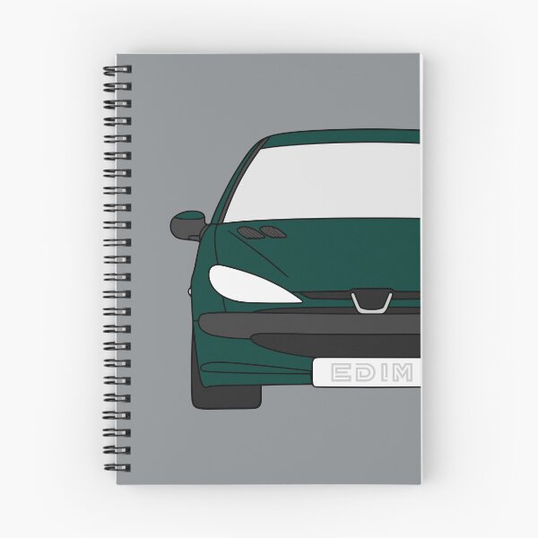 Item preview, Peugeot 206 front bottle green color designed and sold by EdimDesign.