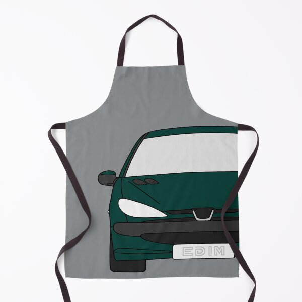 Item preview, Peugeot 206 front bottle green color designed and sold by EdimDesign.