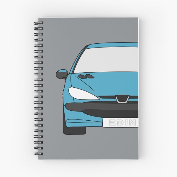 Item preview, Peugeot 206 front baby blue color designed and sold by EdimDesign.