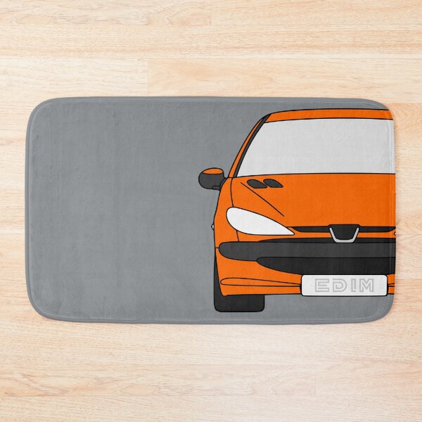 Item preview, Peugeot 206 front orange color designed and sold by EdimDesign.