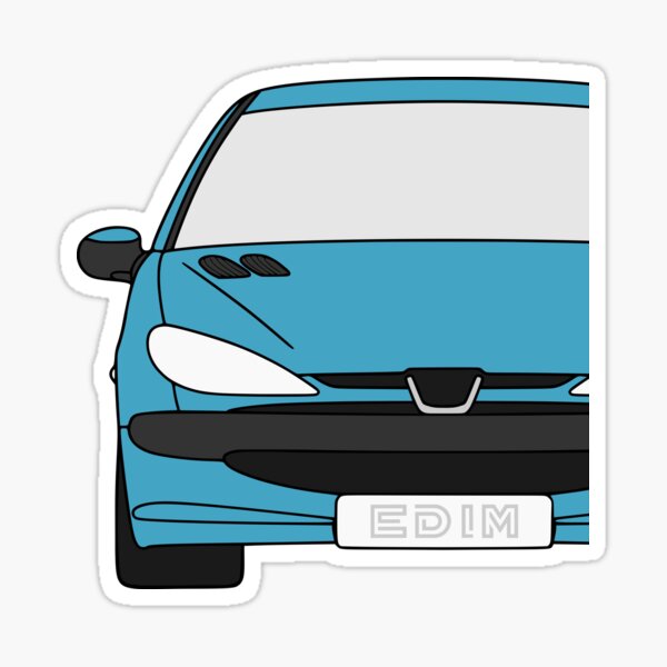 Autocollant / Sticker Carrosserie Peugeot - Blanc /// en Stock sur BIXESS™