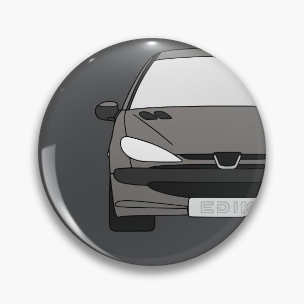 Item preview, Peugeot 206 front gray color designed and sold by EdimDesign.