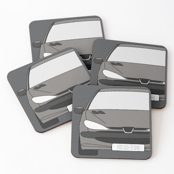 Item preview, Peugeot 206 front gray color designed and sold by EdimDesign.