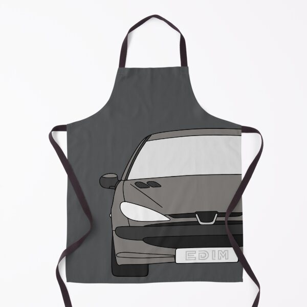 Item preview, Peugeot 206 front gray color designed and sold by EdimDesign.