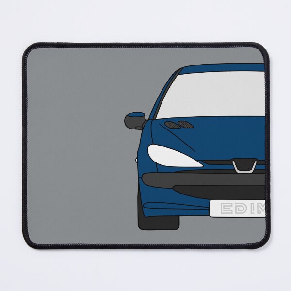 Item preview, Peugeot 206 front dark blue color designed and sold by EdimDesign.