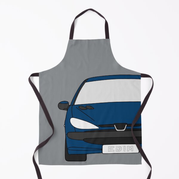 Item preview, Peugeot 206 front dark blue color designed and sold by EdimDesign.