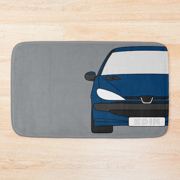 Item preview, Peugeot 206 front dark blue color designed and sold by EdimDesign.