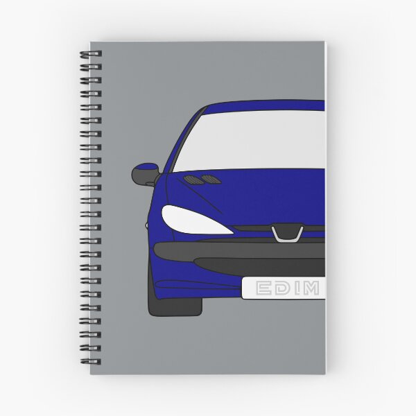 Item preview, Peugeot 206 front blue color designed and sold by EdimDesign.