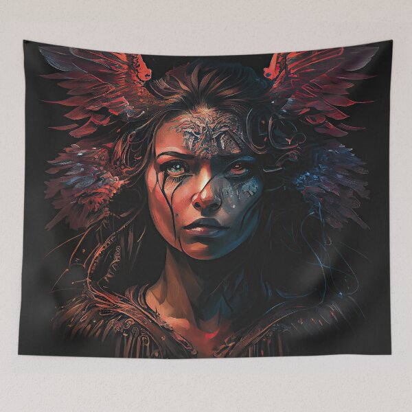Item preview, Aladiah Illustration designed and sold by OccultDreams.