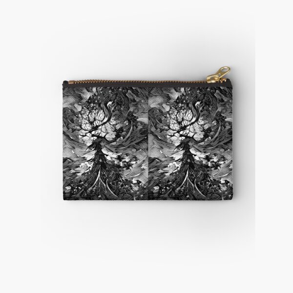 Item preview, Yggdrasil Design 4 - Destruction of the World Tree (Black & White) - spcreationsco22 designed and sold by SpCreationsCo22.