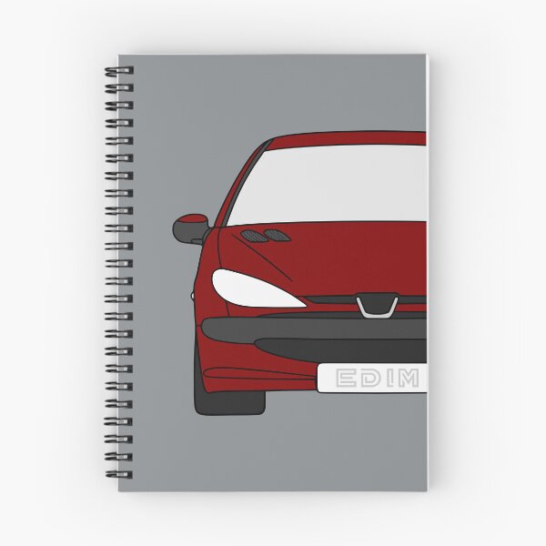 Item preview, Peugeot 206 front bordeaux color designed and sold by EdimDesign.