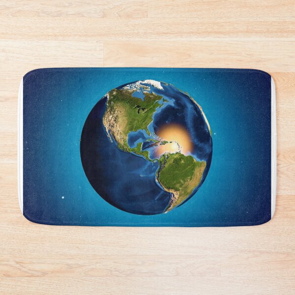Item preview, Planet Earth from space showing Americas designed and sold by Kateryna Kon.