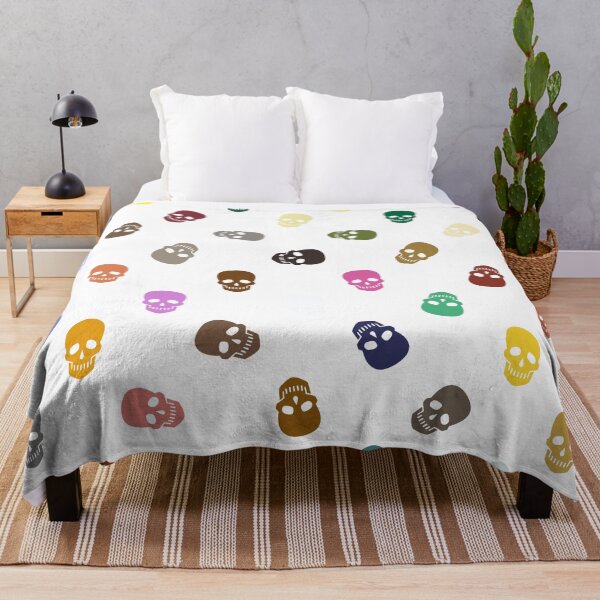 Item preview, Abstract Multi Color Skull Pattern designed and sold by Pixel4Art.