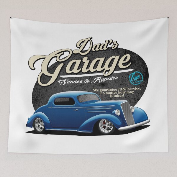 Item preview, Dad's Blue Coupe designed and sold by Yourauto.