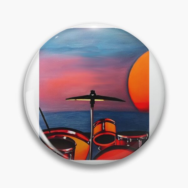 Item preview, Drums at sunset designed and sold by CottagePop.