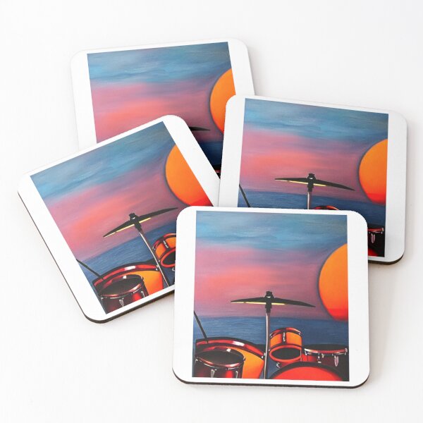 Item preview, Drums at sunset designed and sold by CottagePop.