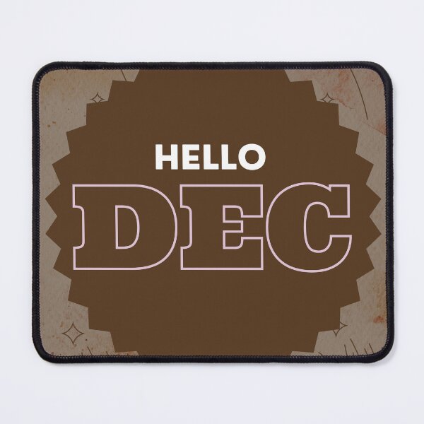 Artikelvorschau, Hallo Dezember-Design-Illustration entworfen und verkauft von MiniCooper27.