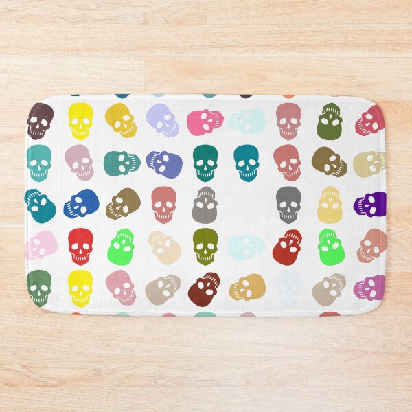 Item preview, Abstract Multi Color Skull Pattern  designed and sold by Pixel4Art.