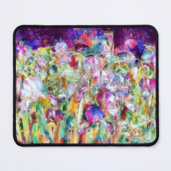 Item preview, Iris Springtime Garden Melody Carnival of Color designed and sold by JanineRileyArt.