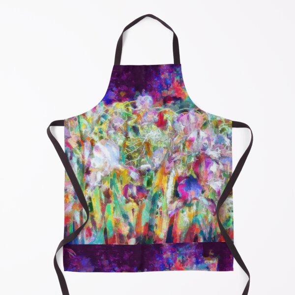 Item preview, Iris Springtime Garden Melody Carnival of Color designed and sold by JanineRileyArt.