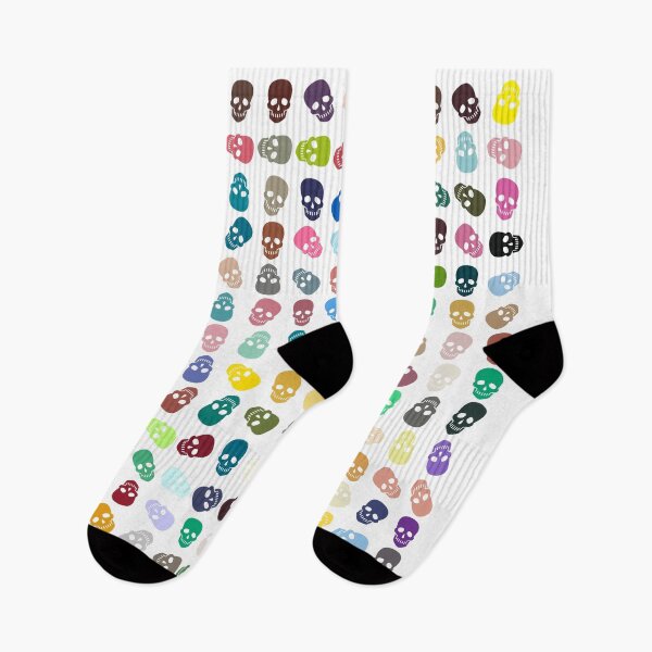 Item preview, Abstract Multi Color Skull Pattern  designed and sold by Pixel4Art.