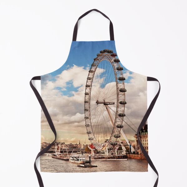 Item preview, London eye, River Thames, Hungerford Bridge and Golden Jubilee Bridges designed and sold by HofTao.