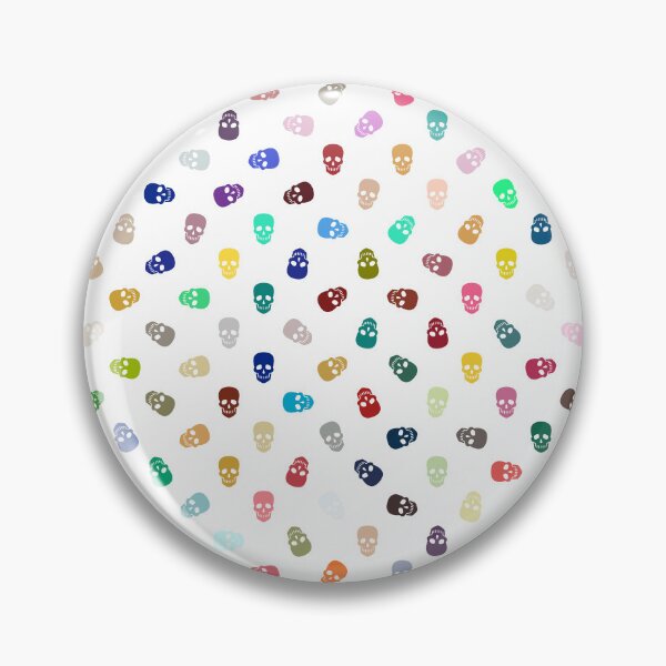 Item preview, Abstract Multi Color Skull Pattern  designed and sold by Pixel4Art.