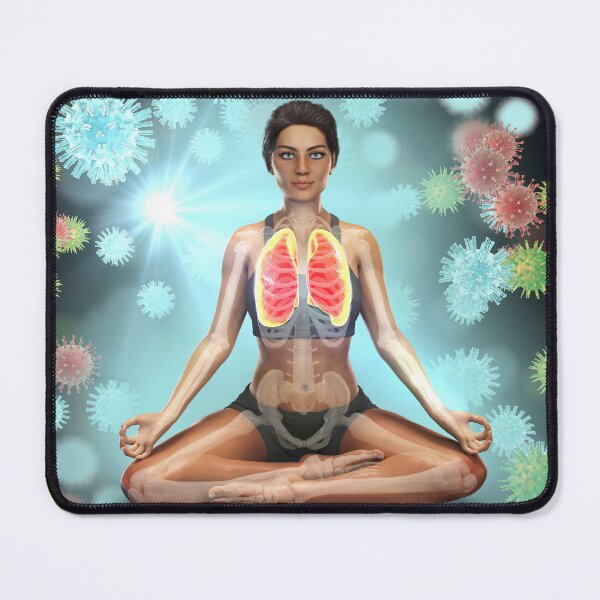 Item preview, Yoga against infections designed and sold by Kateryna Kon.
