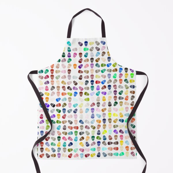 Item preview, Abstract Multi Color Skull Pattern designed and sold by Pixel4Art.