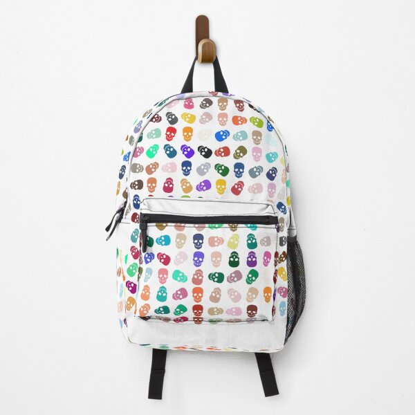 Item preview, Abstract Multi Color Skull Pattern designed and sold by Pixel4Art.