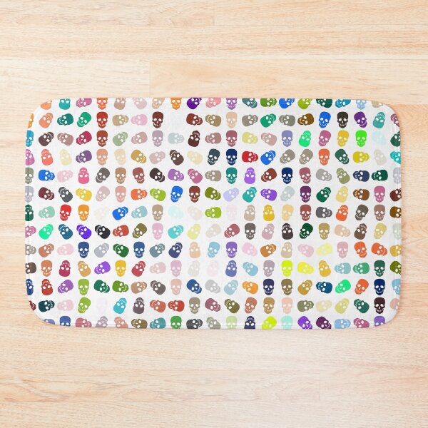 Item preview, Abstract Multi Color Skull Pattern  designed and sold by Pixel4Art.