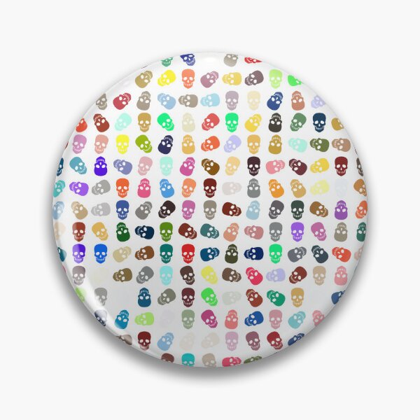 Item preview, Abstract Multi Color Skull Pattern  designed and sold by Pixel4Art.