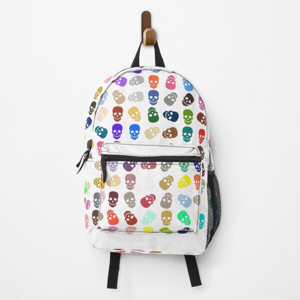 Item preview, Abstract Multi Color Skull Pattern designed and sold by Pixel4Art.