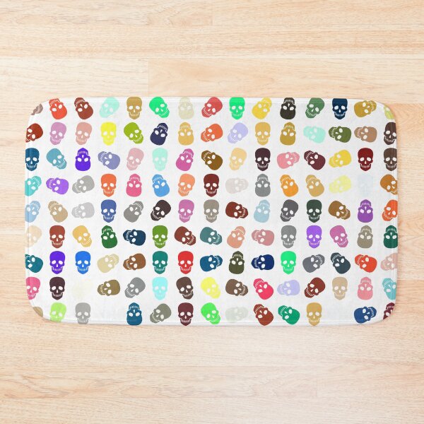 Item preview, Abstract Multi Color Skull Pattern  designed and sold by Pixel4Art.