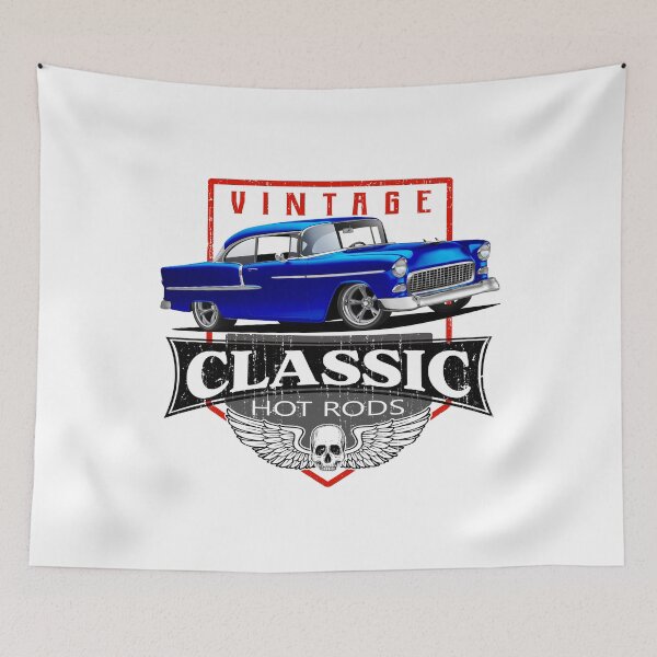 Item preview, Vintage Blue Hardtop designed and sold by Yourauto.