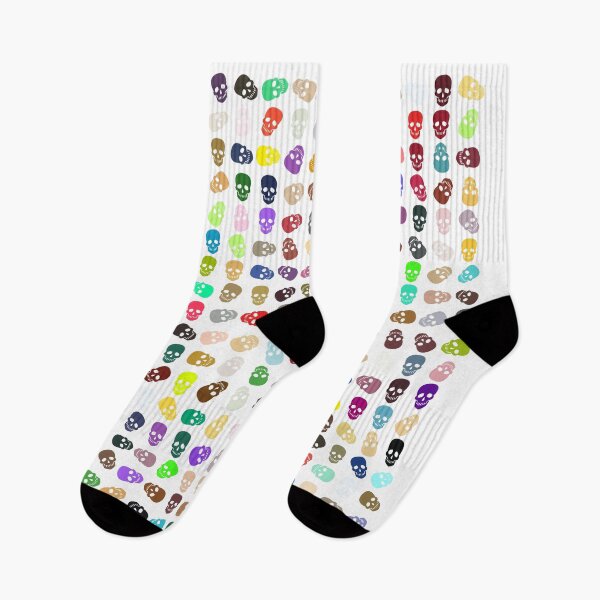 Item preview, Abstract Multi Color Skull Pattern  designed and sold by Pixel4Art.