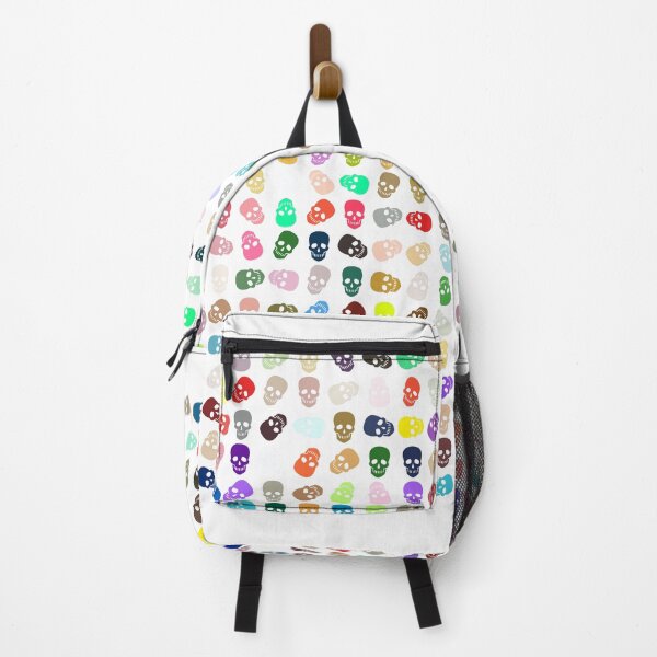 Item preview, Abstract Multi Color Skull Pattern designed and sold by Pixel4Art.