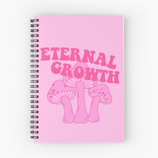 Item preview, Eternal Growth Mushroom Psychedelic Print Pink designed and sold by sunbeamstudios.