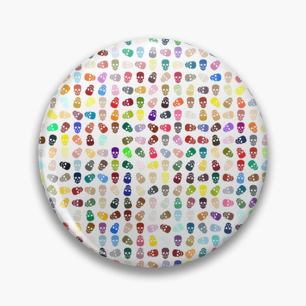 Item preview, Abstract Multi Color Skull Pattern  designed and sold by Pixel4Art.