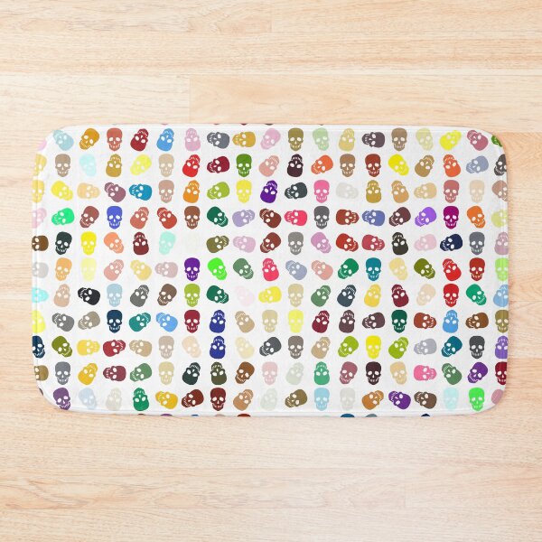 Item preview, Abstract Multi Color Skull Pattern  designed and sold by Pixel4Art.