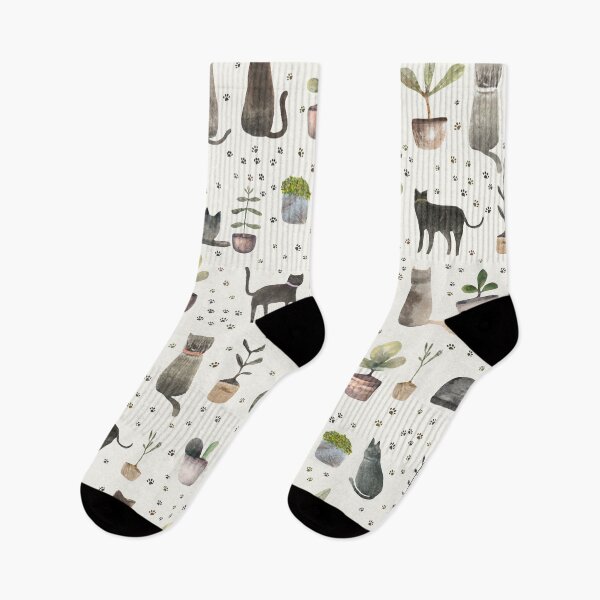 Item preview, House cat - Cats and plants designed and sold by TheMirwoForest.