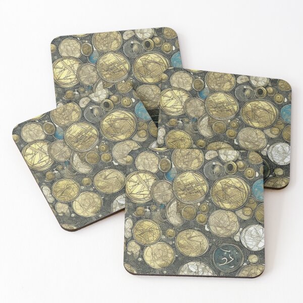 Item preview, Pattern, Coins Gold Silver and Bronze designed and sold by Canadamarsworks.