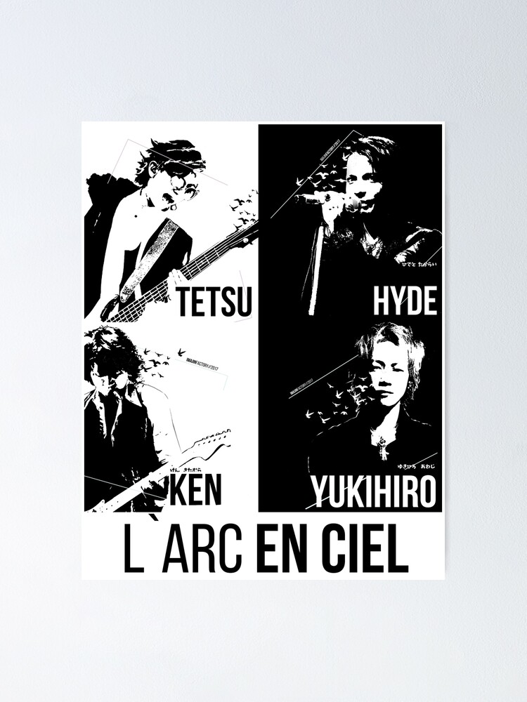 Are You Ready L Arc En Ciel Poster By Imajinfactory Redbubble