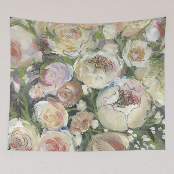 Item preview, Maeve painterly florals designed and sold by blursbyai.
