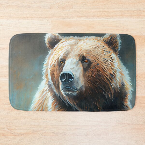 Item preview, Arctic Grizzly Bear - Oil Paint designed and sold by ABArtByAlexST.
