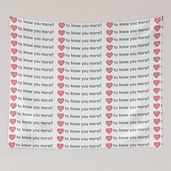 Item preview, Love to Know You More!! designed and sold by dadamuni5.