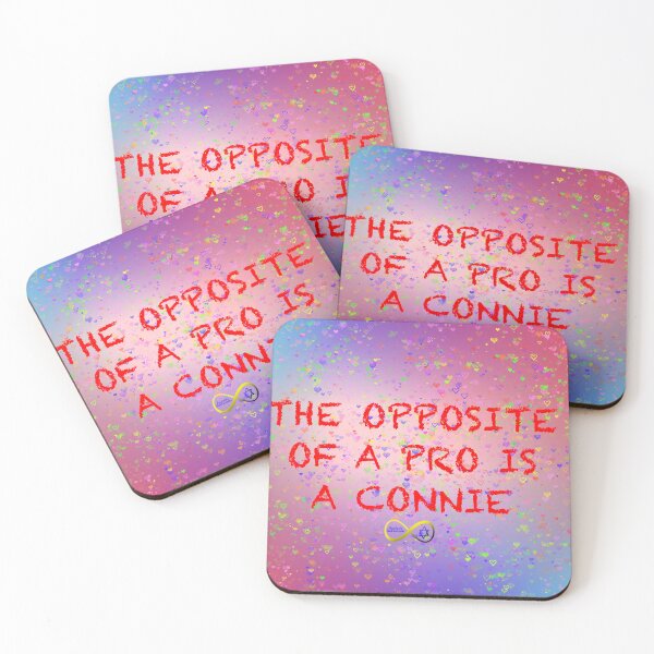 Item preview, Opposite of a pro is a Connie designed and sold by Autistic Rebbetzen.