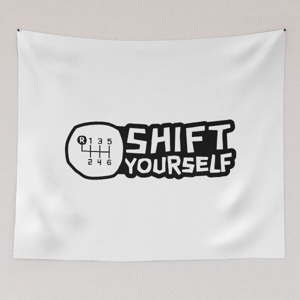 Item preview, Shift Yourself - Manual transmission - Reverse on the top left designed and sold by ApexFibers.