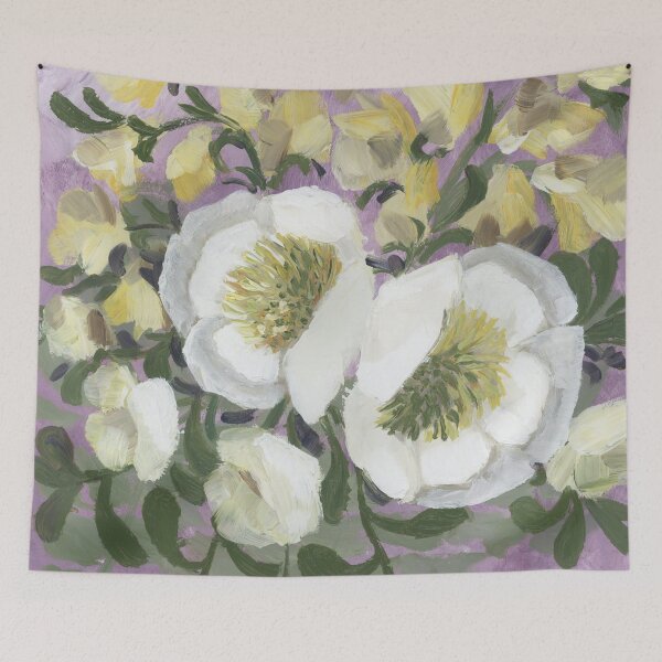 Item preview, Raelynna painterly florals designed and sold by blursbyai.